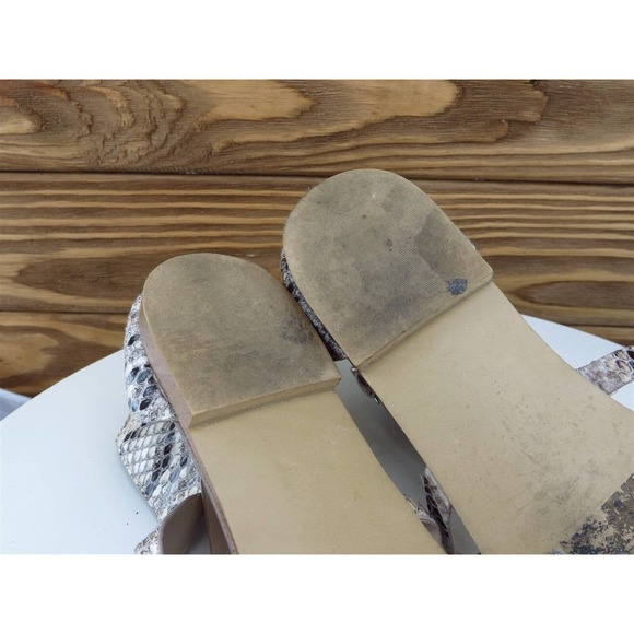 Steve Madden Size‎ 6.5 Sandal Gladiator Beige Synthetic Women M Comly - Picture 9 of 10